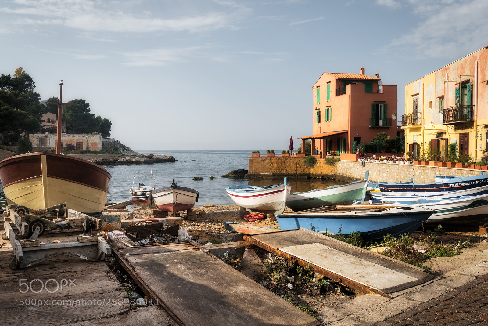 Nikon D750 sample photo. Small port in palermo photography