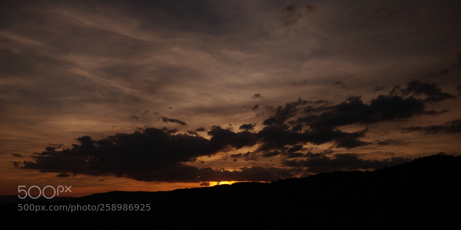 OnePlus 5T sample photo. Sunset from my window photography