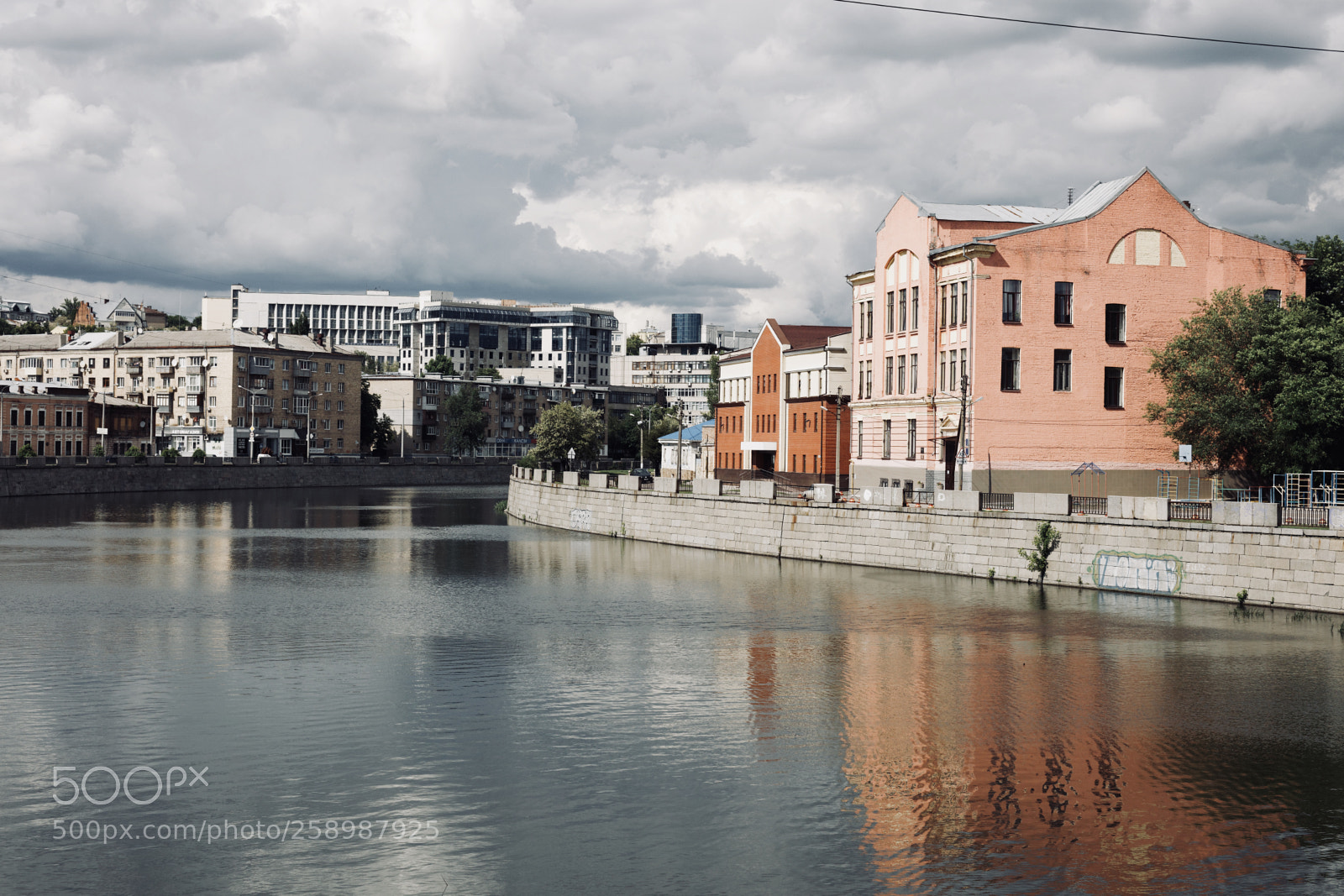 Canon EOS 5DS sample photo. Kharkiv river photography