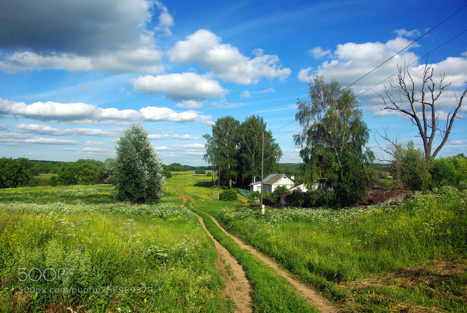 Pentax K200D sample photo. House in the village photography