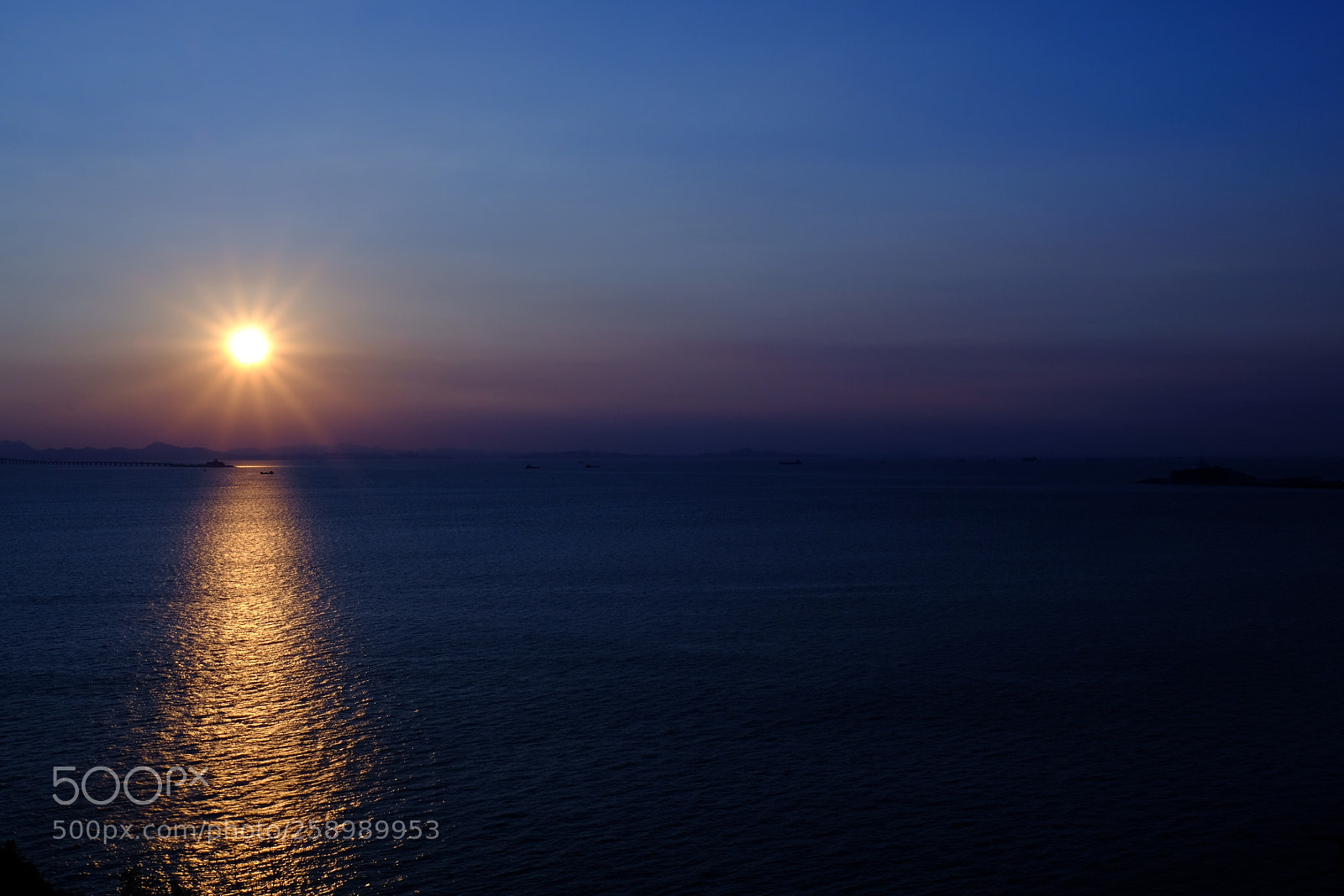 Fujifilm X-E3 sample photo. Blue sky orange sun photography