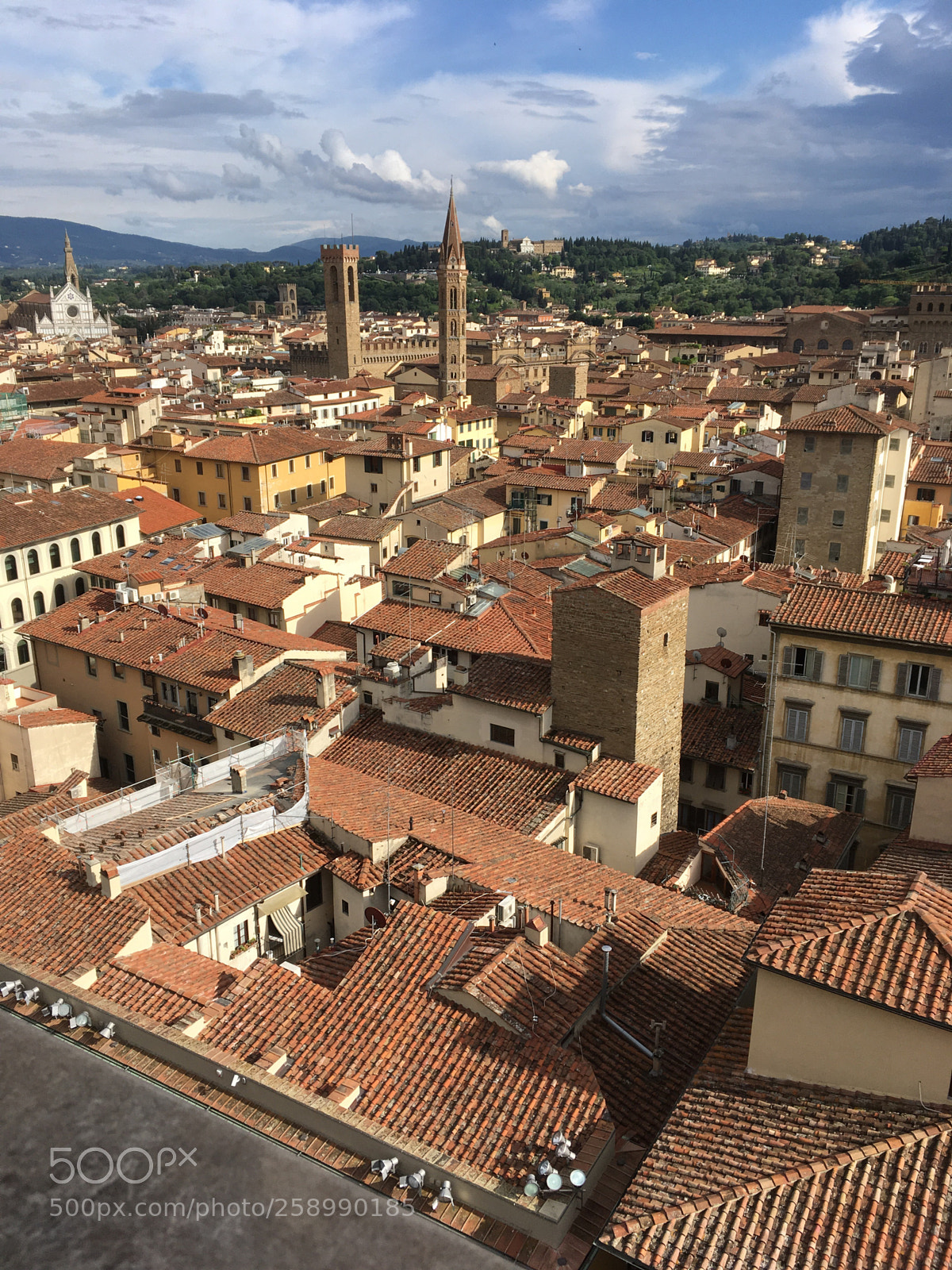 Apple iPhone SE sample photo. Florence rooftops photography