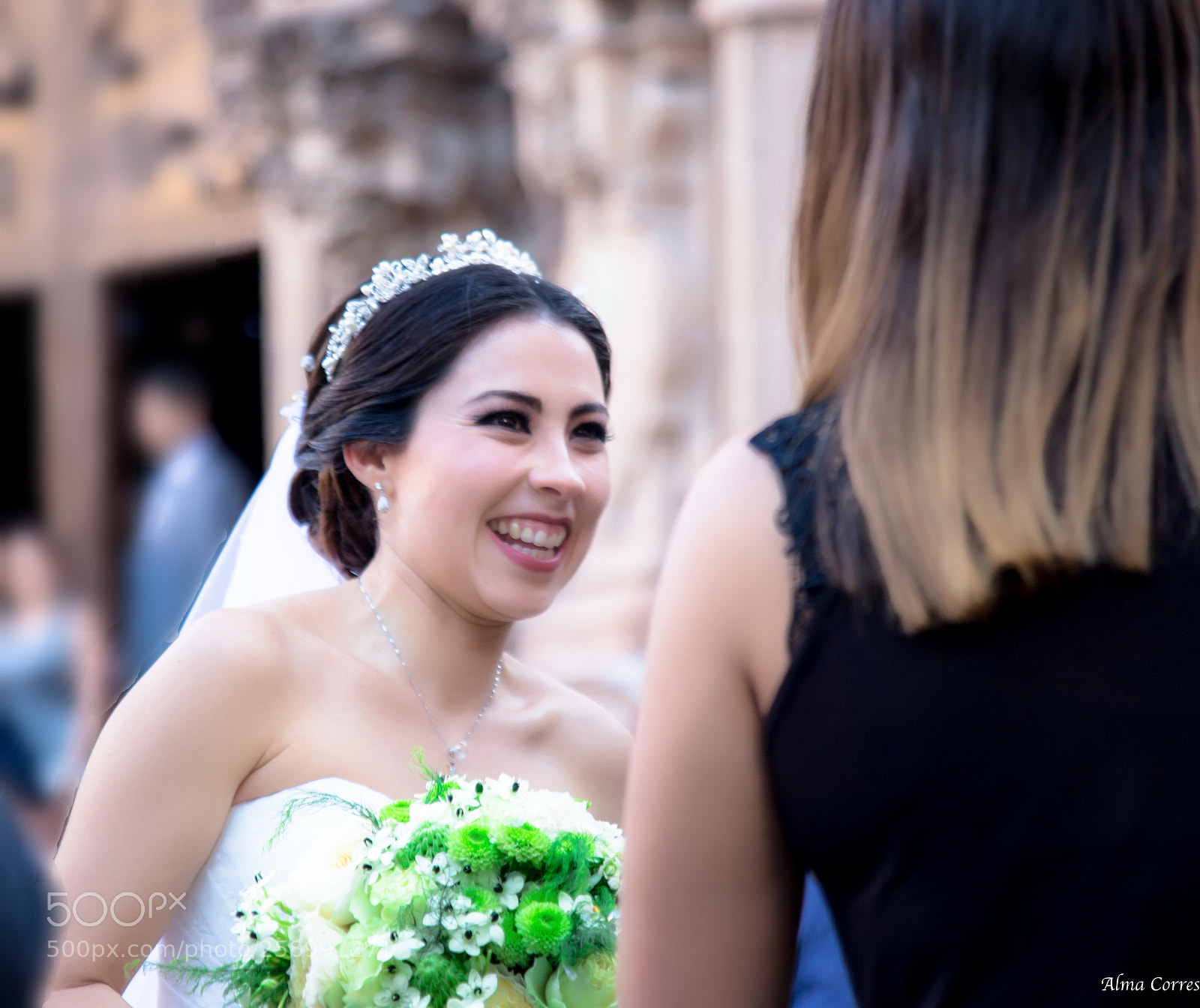 Canon EOS 6D sample photo. The happy bride photography