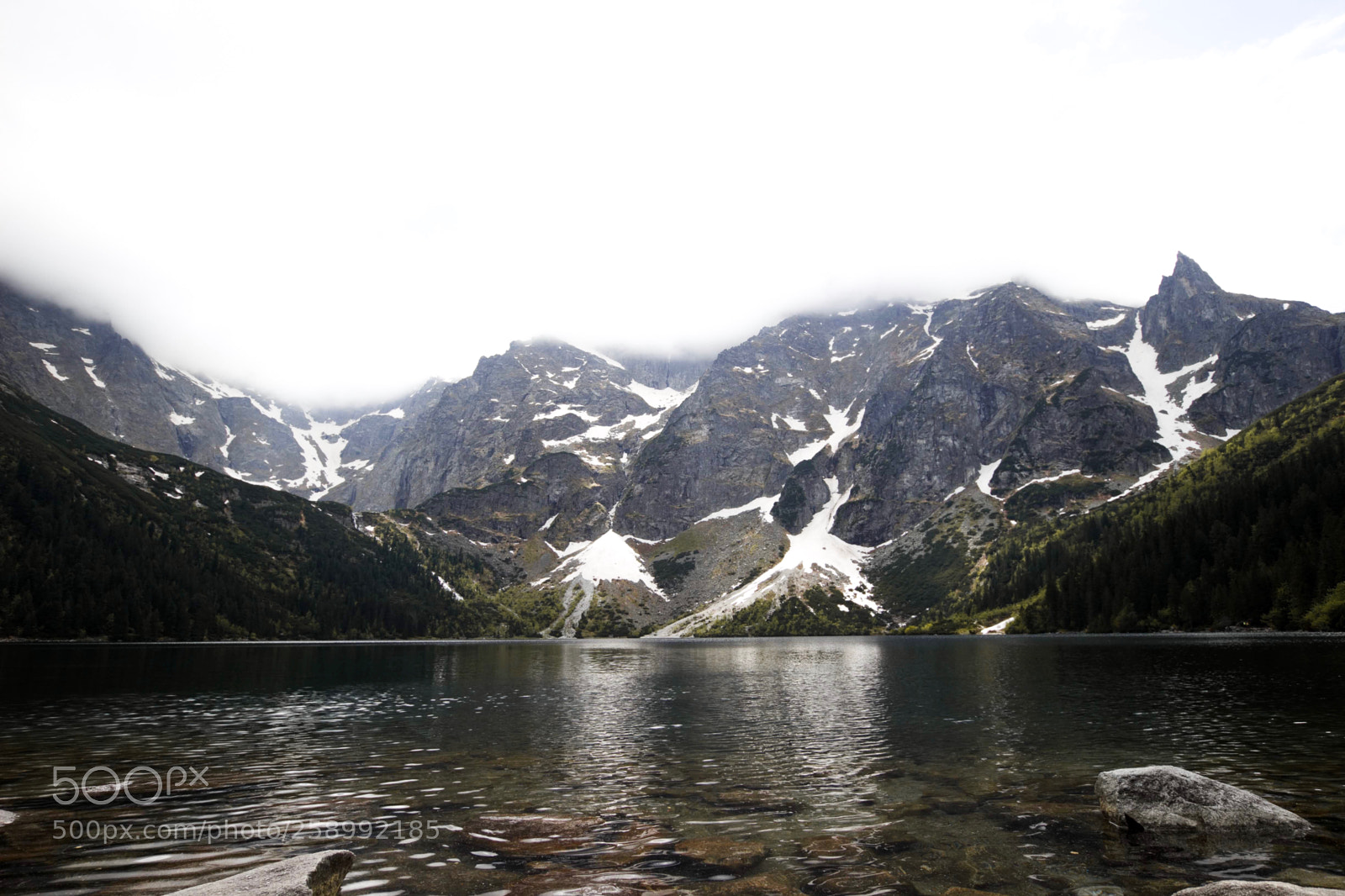 Canon EOS 100D (EOS Rebel SL1 / EOS Kiss X7) sample photo. A lake in zakopane photography