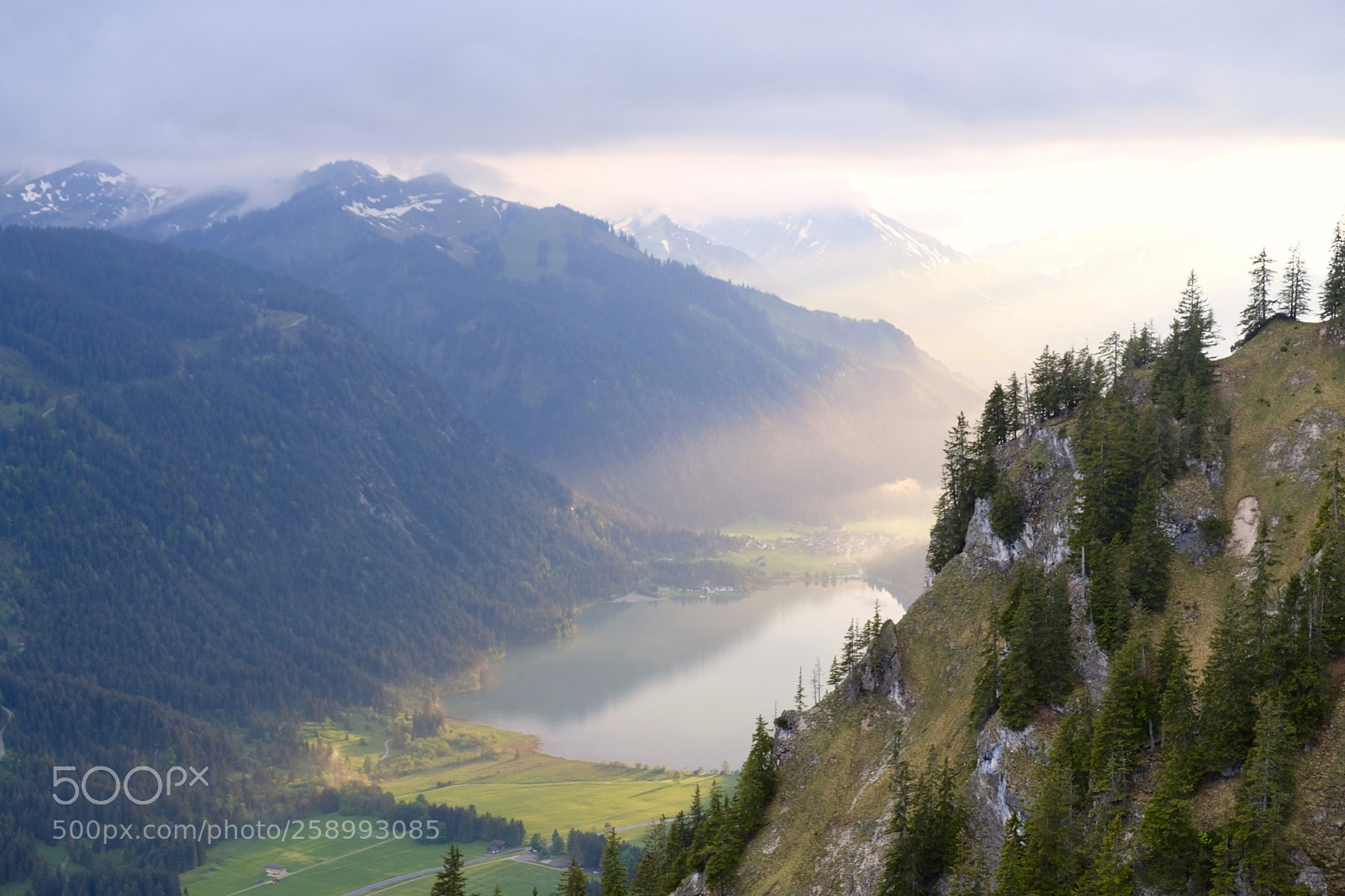 Fujifilm X-T20 sample photo. Sunset in tannheimertal photography