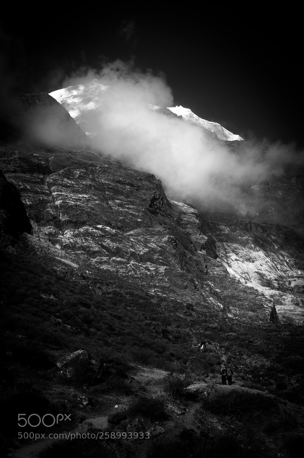 Nikon D90 sample photo. Trekking photography