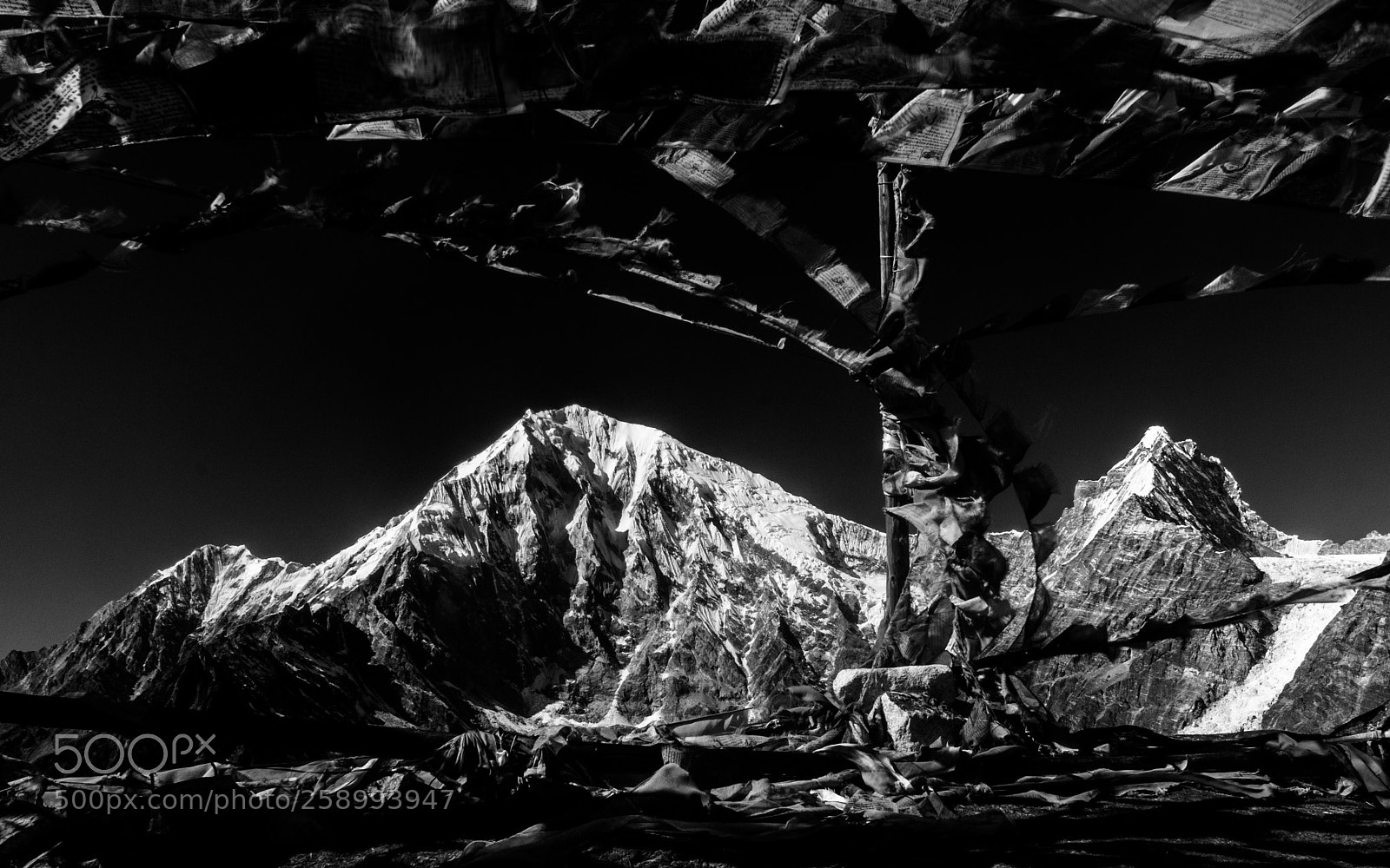Nikon D90 sample photo. Langtang lirung photography