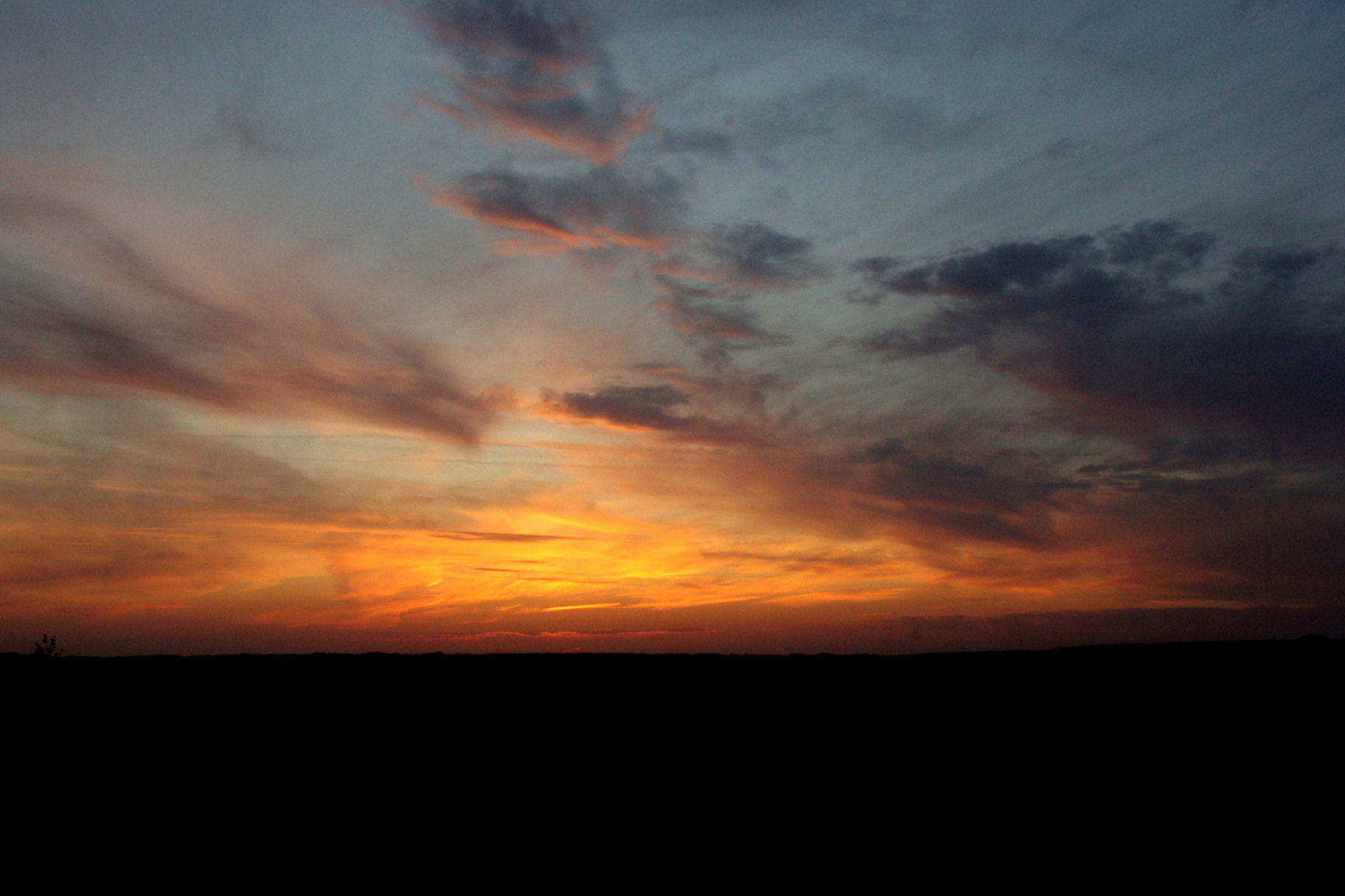 Pentax K200D sample photo. Sunset photography