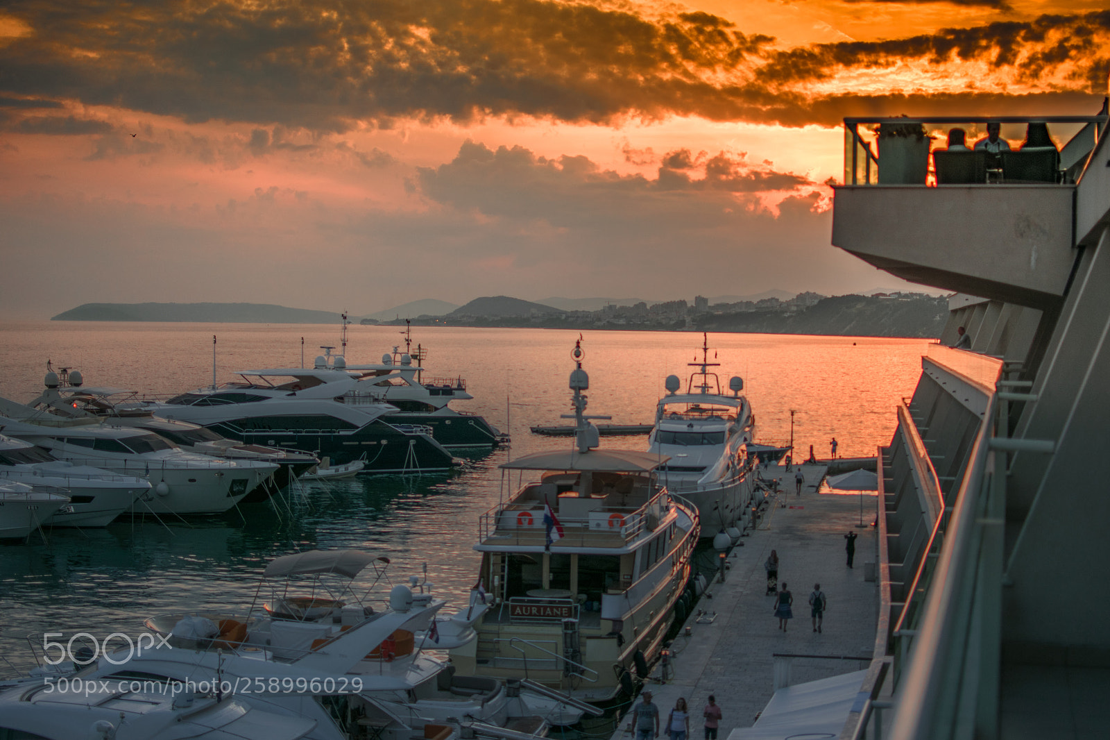 Nikon D3300 sample photo. Split marina photography