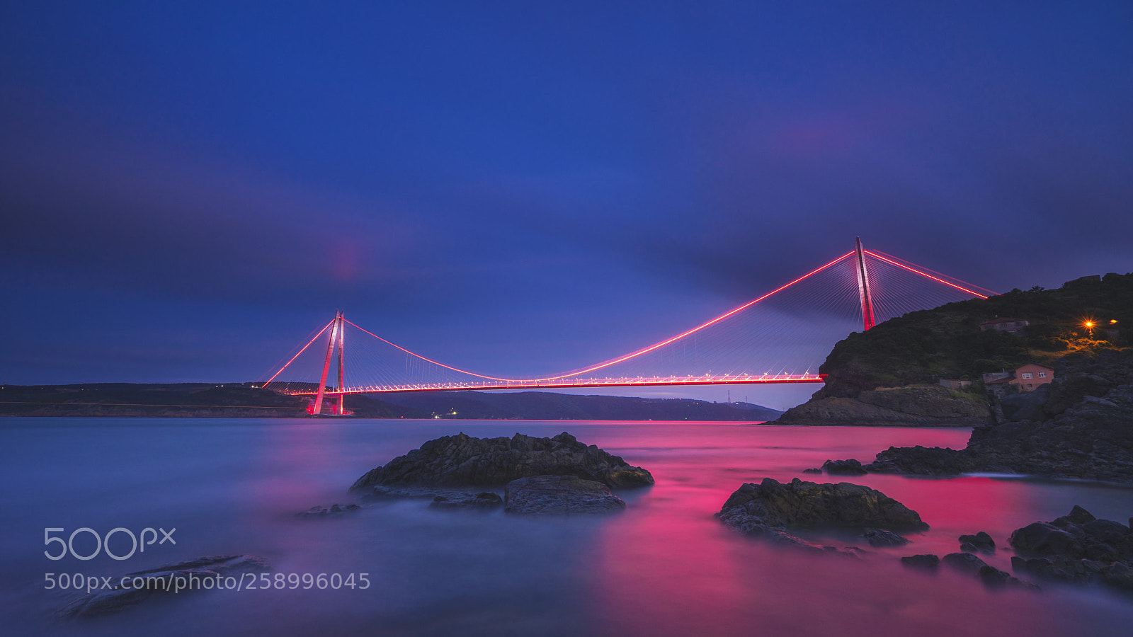 Sony a7 II sample photo. Blue hours photography