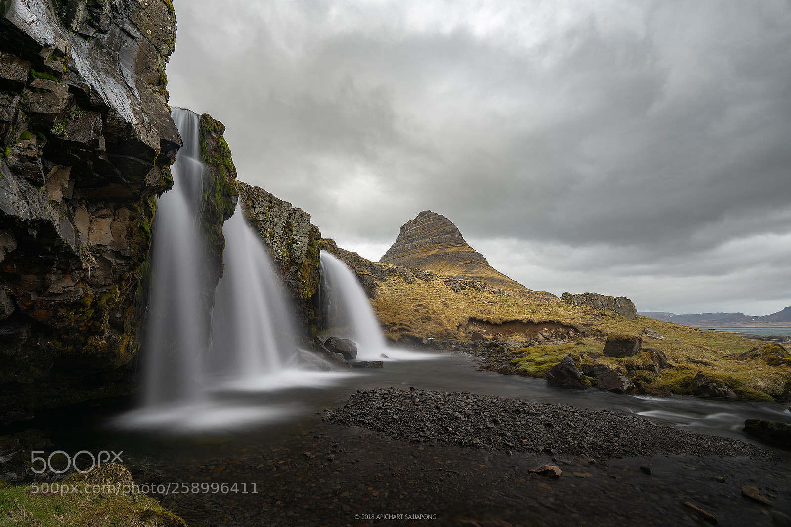 Sony a7 sample photo. Kirkjufellsfoss photography