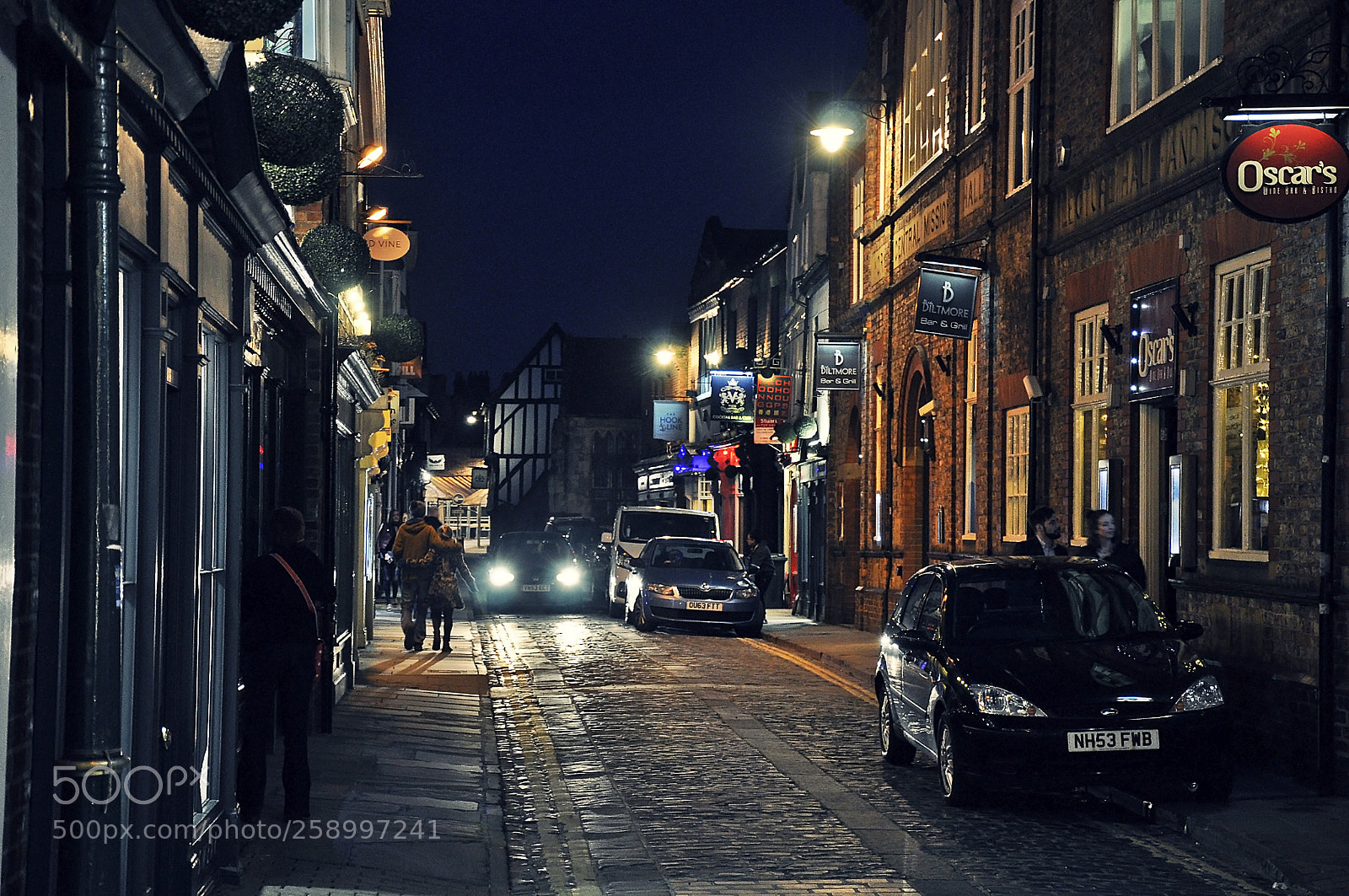 Nikon D90 sample photo. York at night. photography
