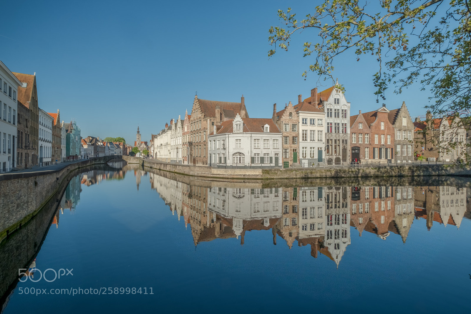 Fujifilm X-T2 sample photo. Spiegelrei brugge photography