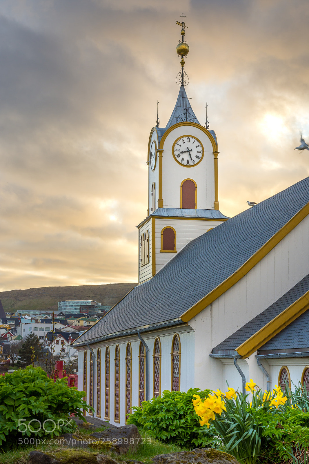 Nikon D7200 sample photo. Torshavn cathedral photography