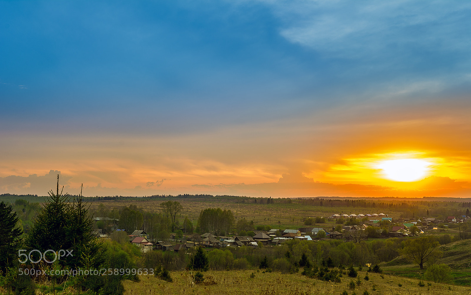 Nikon D7100 sample photo. Вечер в деревне. photography