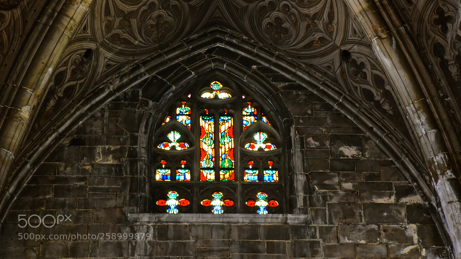 Nikon D5500 sample photo. Window in milano's duomo photography