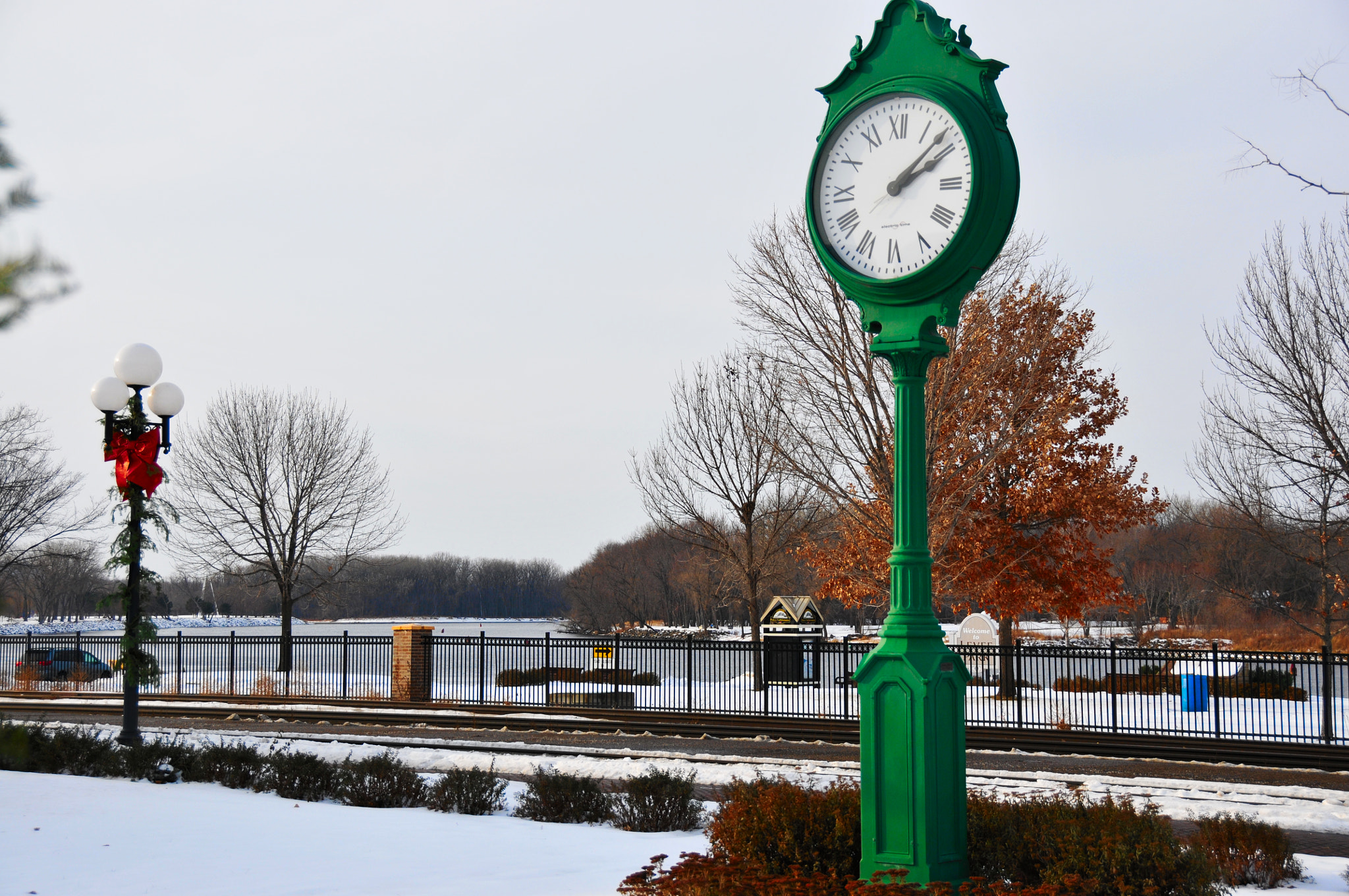 Nikon D300 sample photo. Clock tower on the street photography