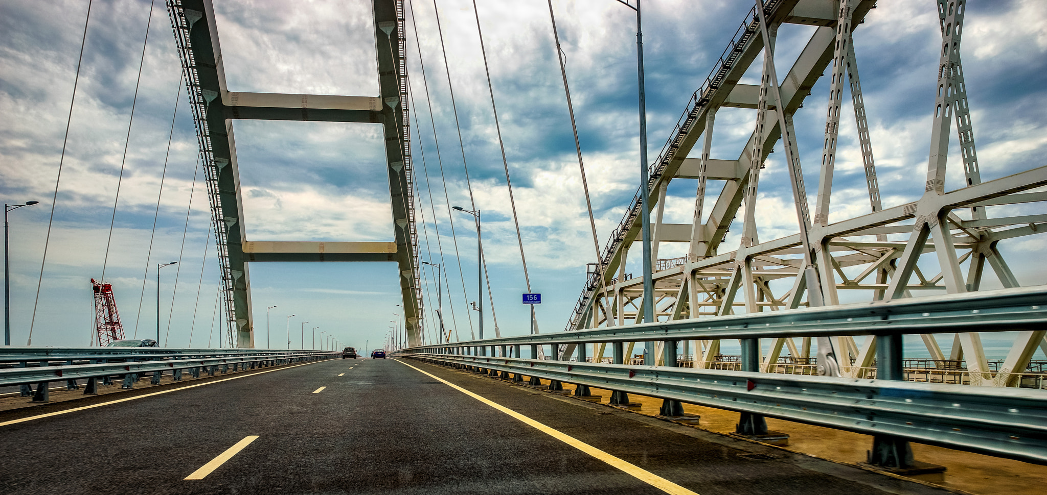 Sony a99 II sample photo. Crimean bridge photography