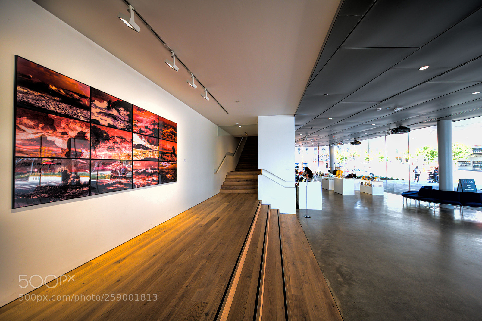 Nikon D850 sample photo. Polygon gallery interior photography
