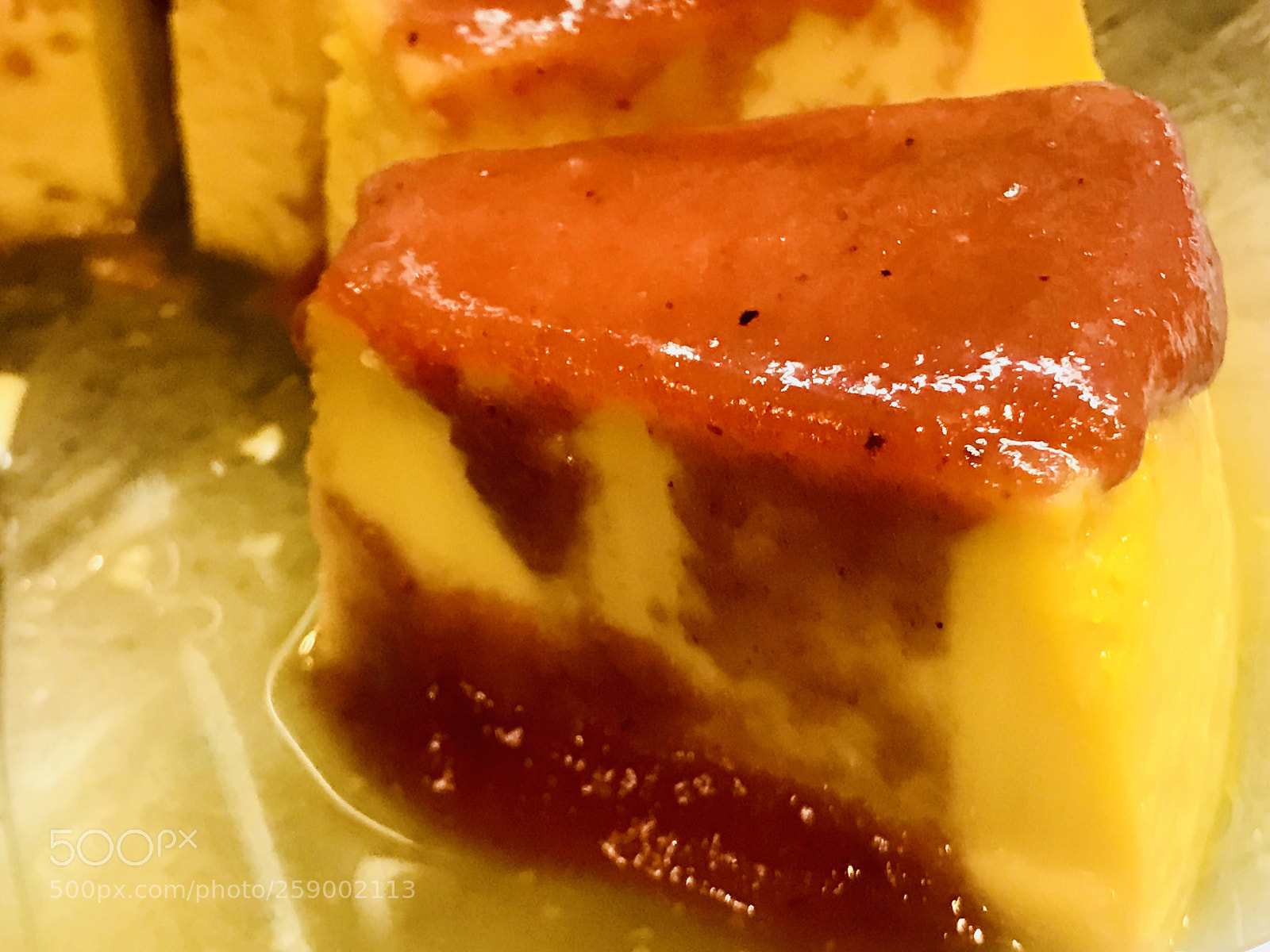 Apple iPhone 7 Plus sample photo. Pudding  photography