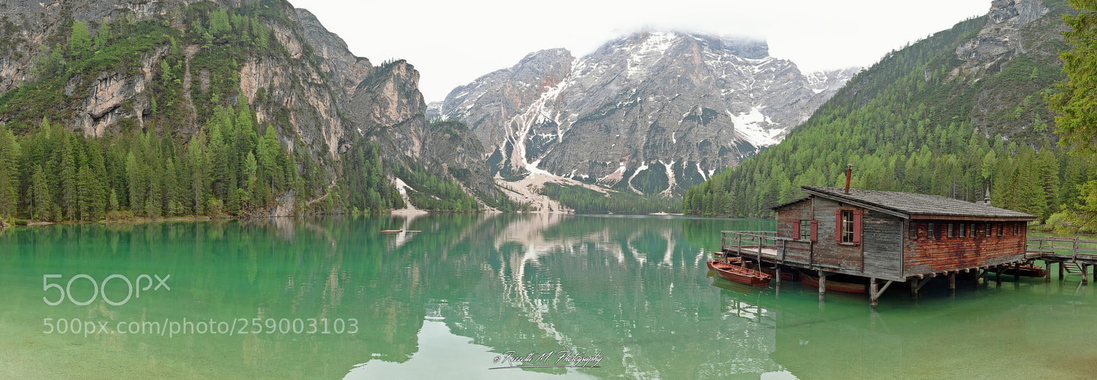 Nikon D750 sample photo. Panoramica lago di braies photography