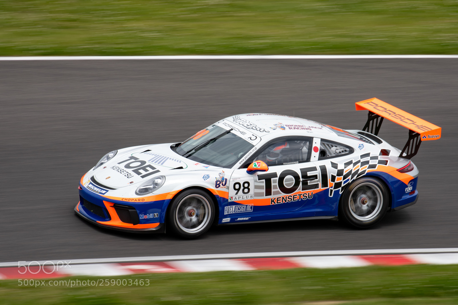 Nikon D850 sample photo. Porche cup suzuka 2018 photography