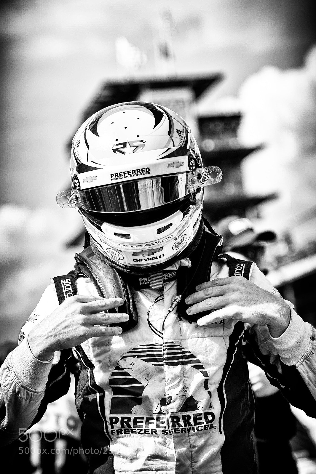 Canon EOS 7D Mark II sample photo. Spencer pigot, indy 500 qualifying photography