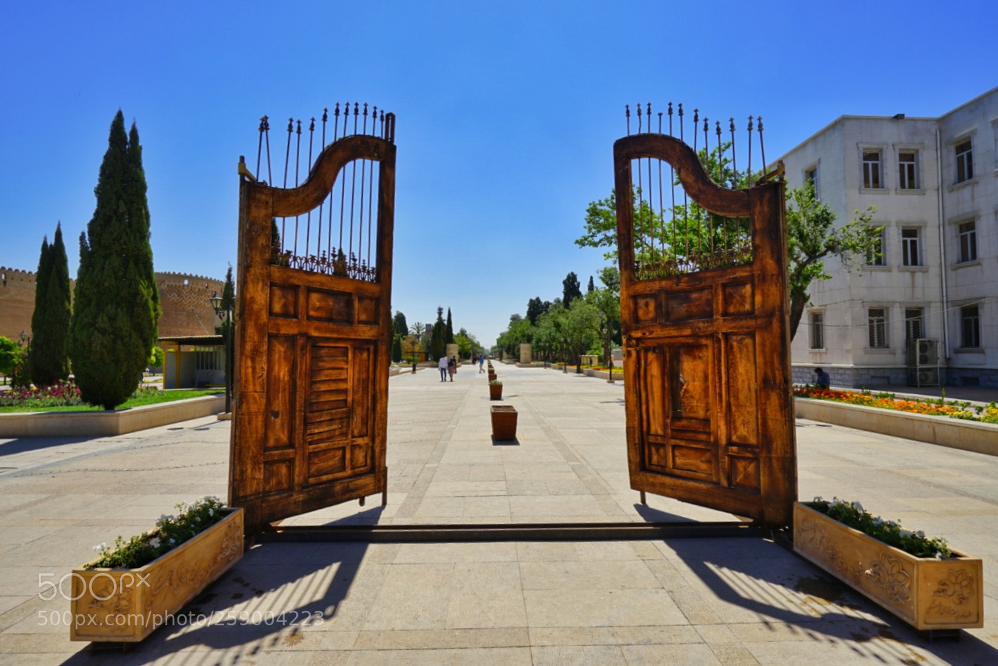 Sony a7 II sample photo. Doors photography