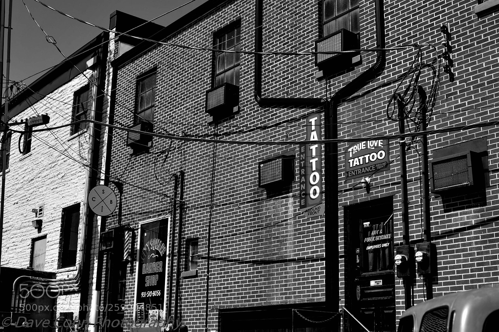 Nikon D700 sample photo. Cookville b&w photography