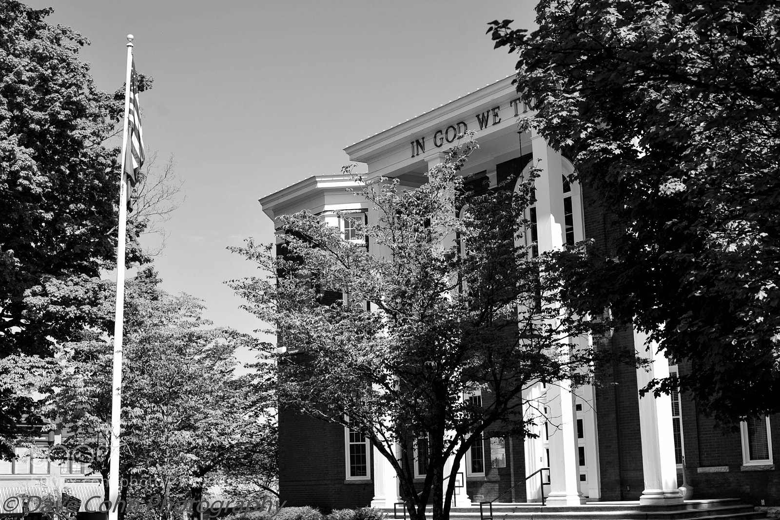 Nikon D700 sample photo. Cookville b&w photography