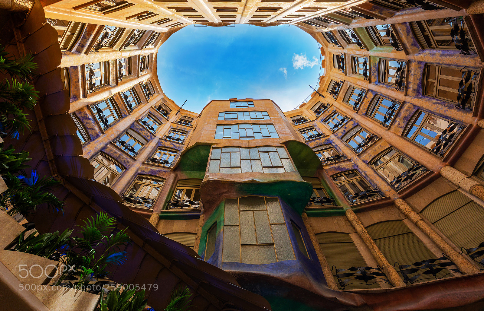 Canon EOS 6D sample photo. La pedrera photography