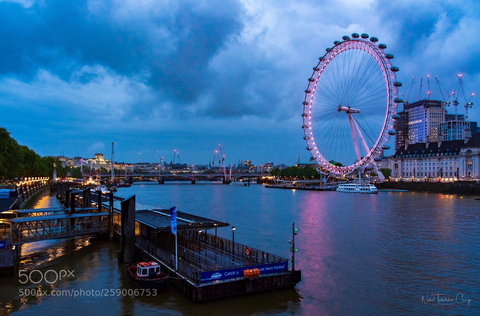 Nikon D5200 sample photo. The london eye photography