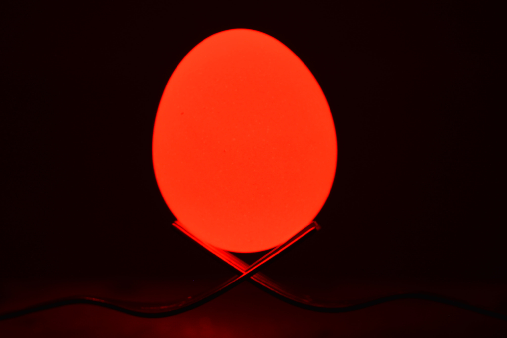 Nikon D5200 + Nikon AF-S Nikkor 50mm F1.8G sample photo. Glowing egg photography