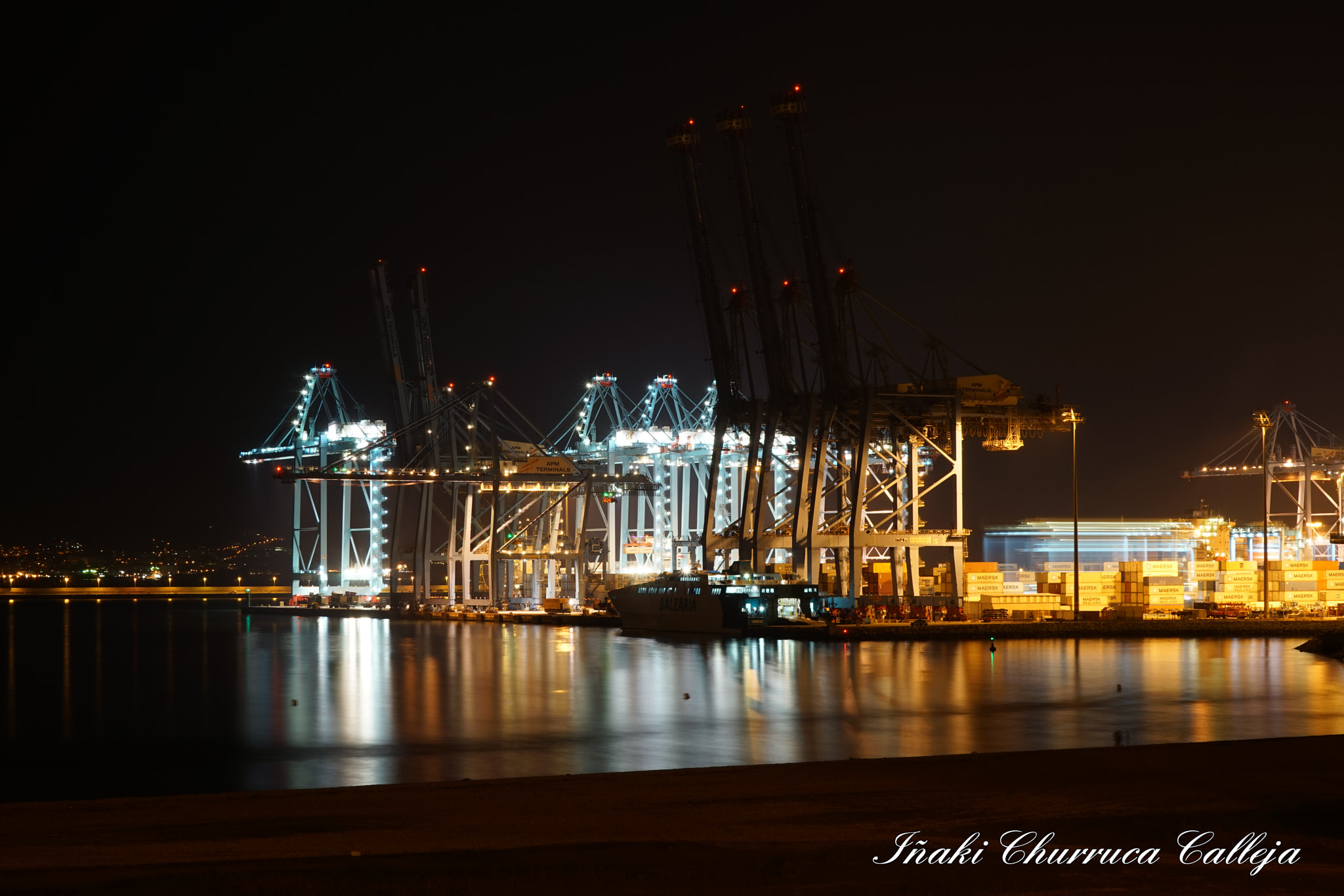 Sony a7 sample photo. Puerto de algeciras. photography