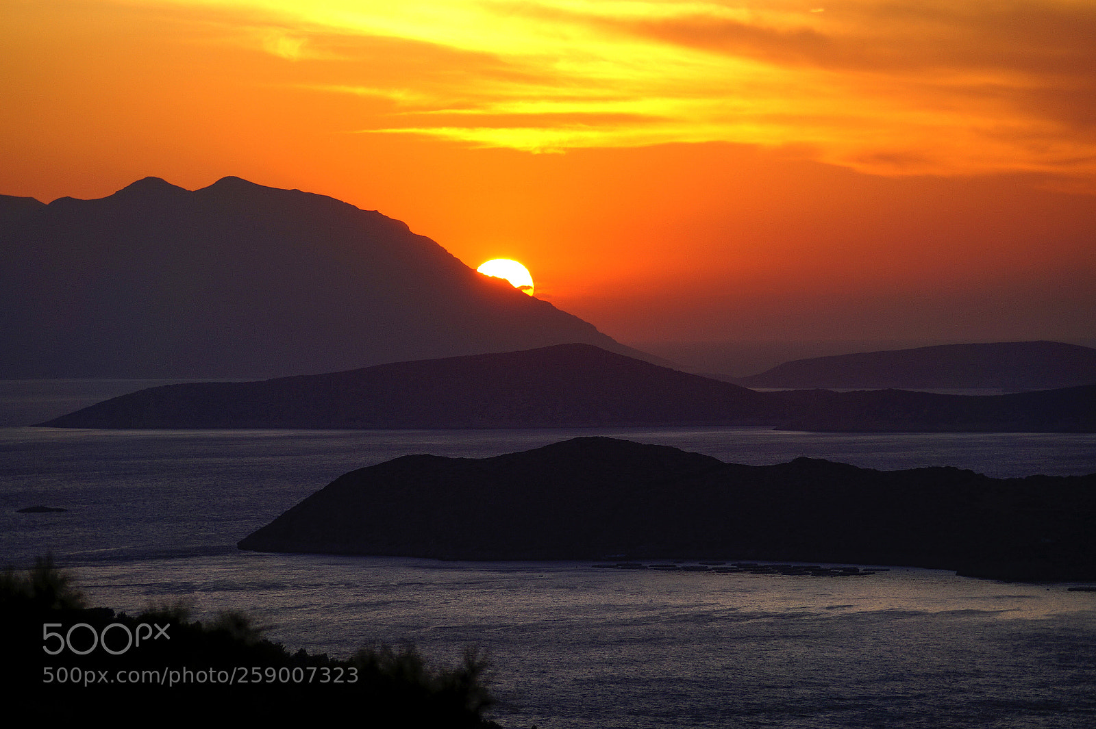 Sony SLT-A58 sample photo. Sunset rhodes photography