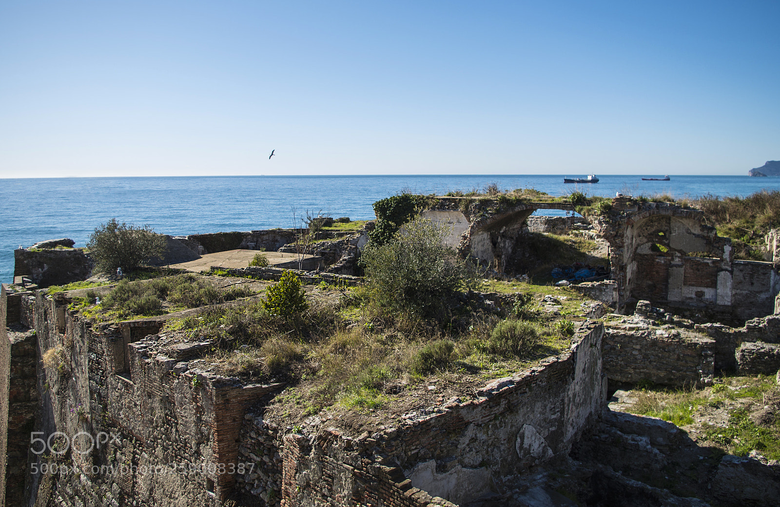 Pentax K-50 sample photo. Savona, fortezza del priamar photography