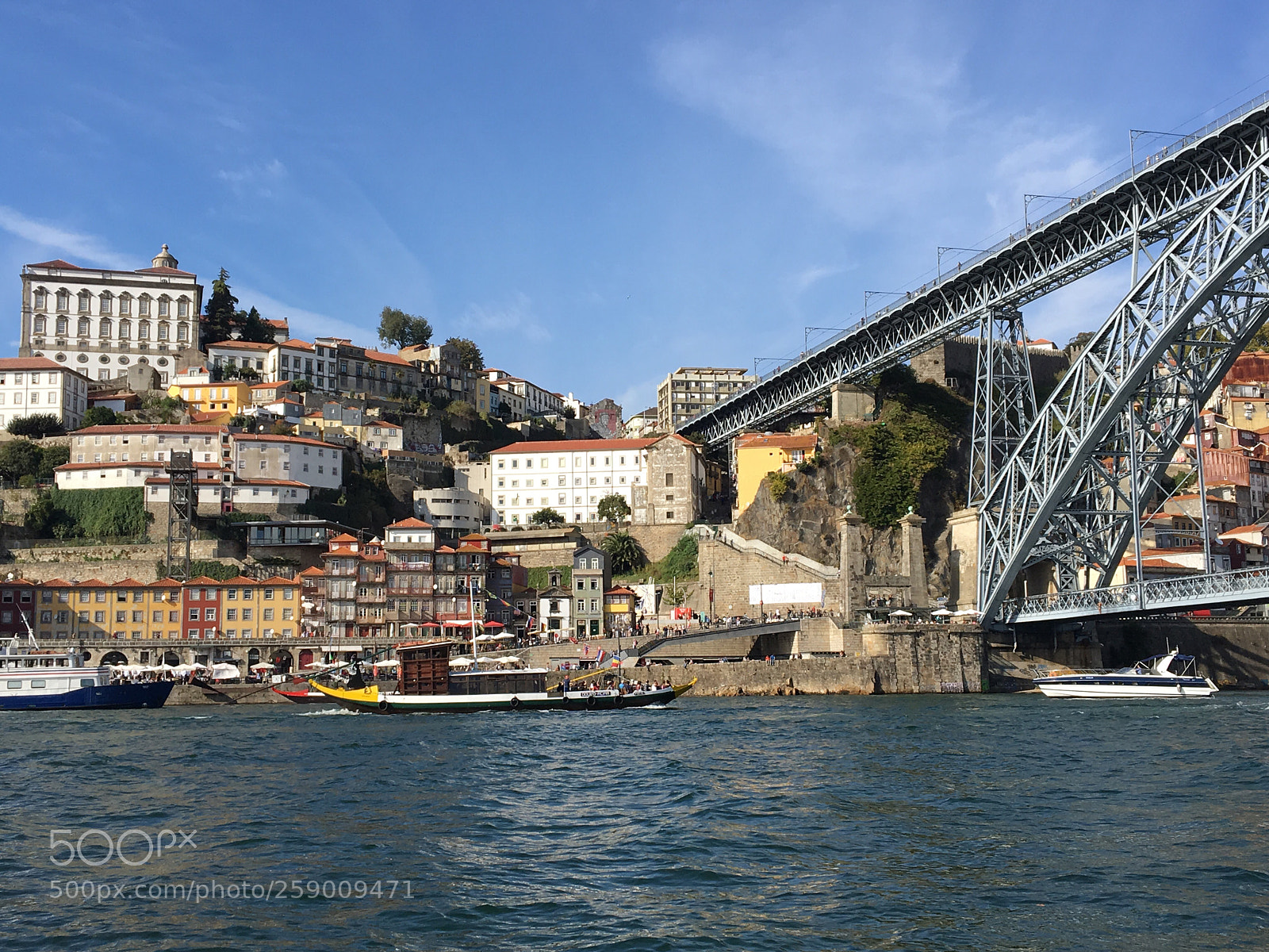 Apple iPhone 6s sample photo. Dom luis bridge in photography