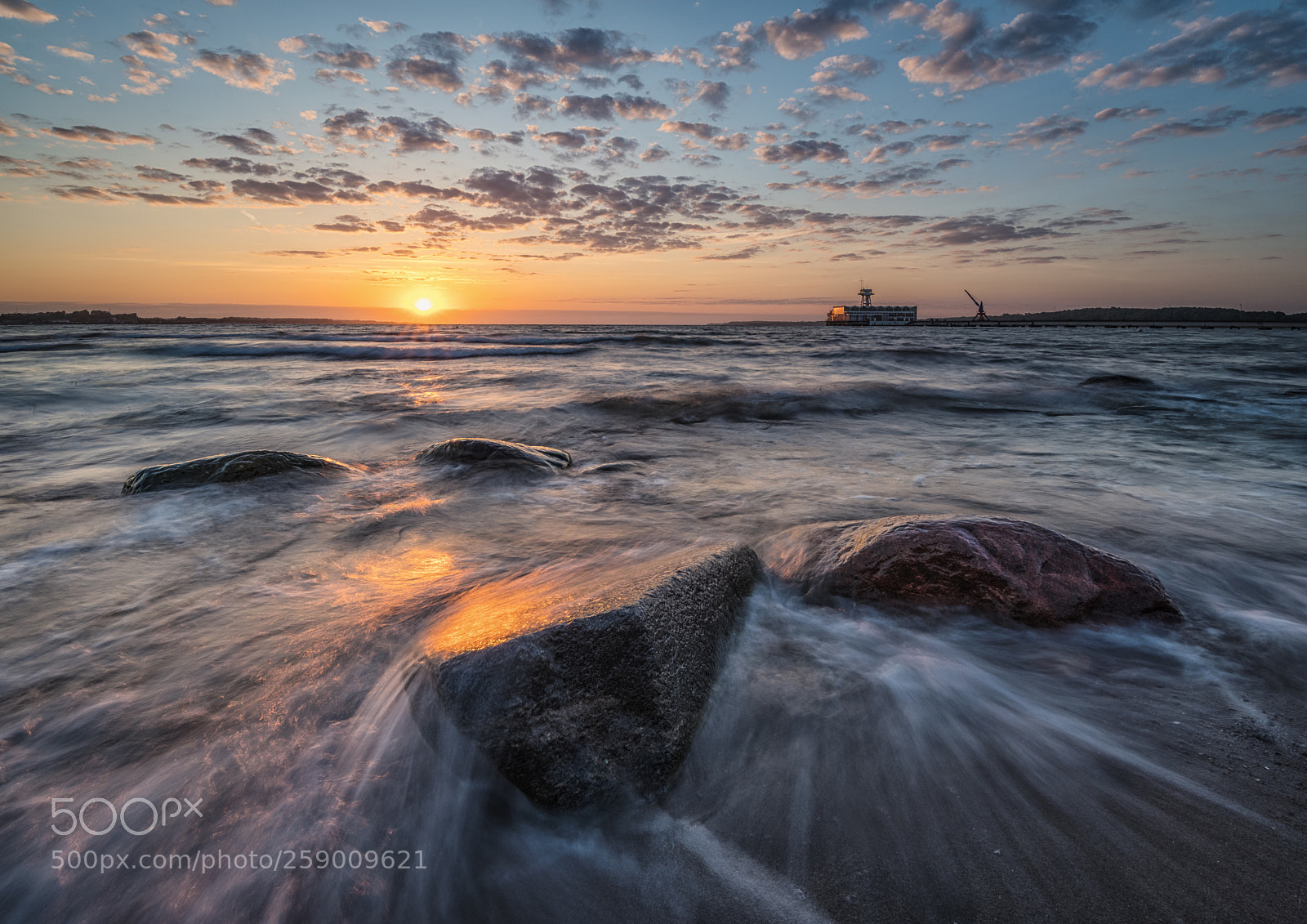 Pentax K-1 sample photo. Baltic sea sunrise photography