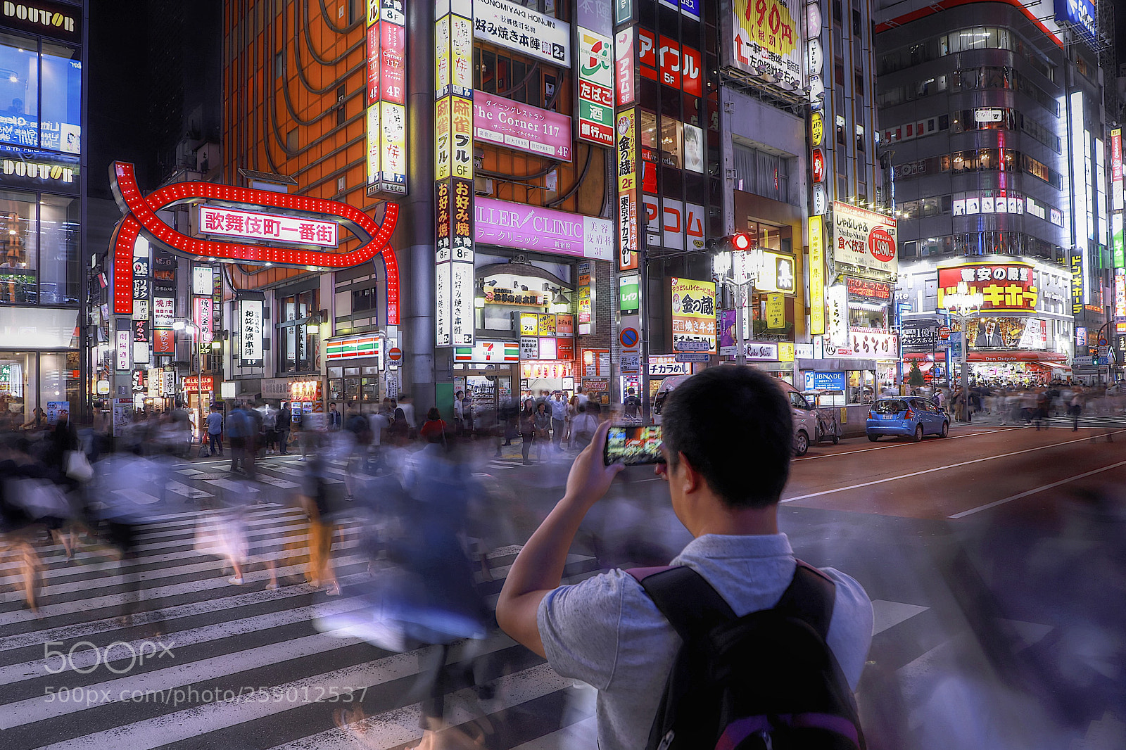 Canon EOS 6D Mark II sample photo. The human blur photography