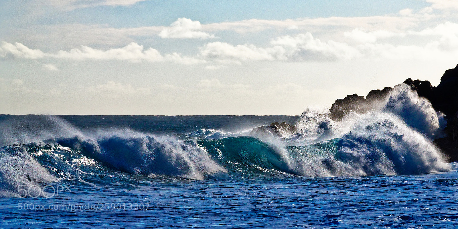 Nikon D7000 sample photo. Vagues d'hiver austral photography