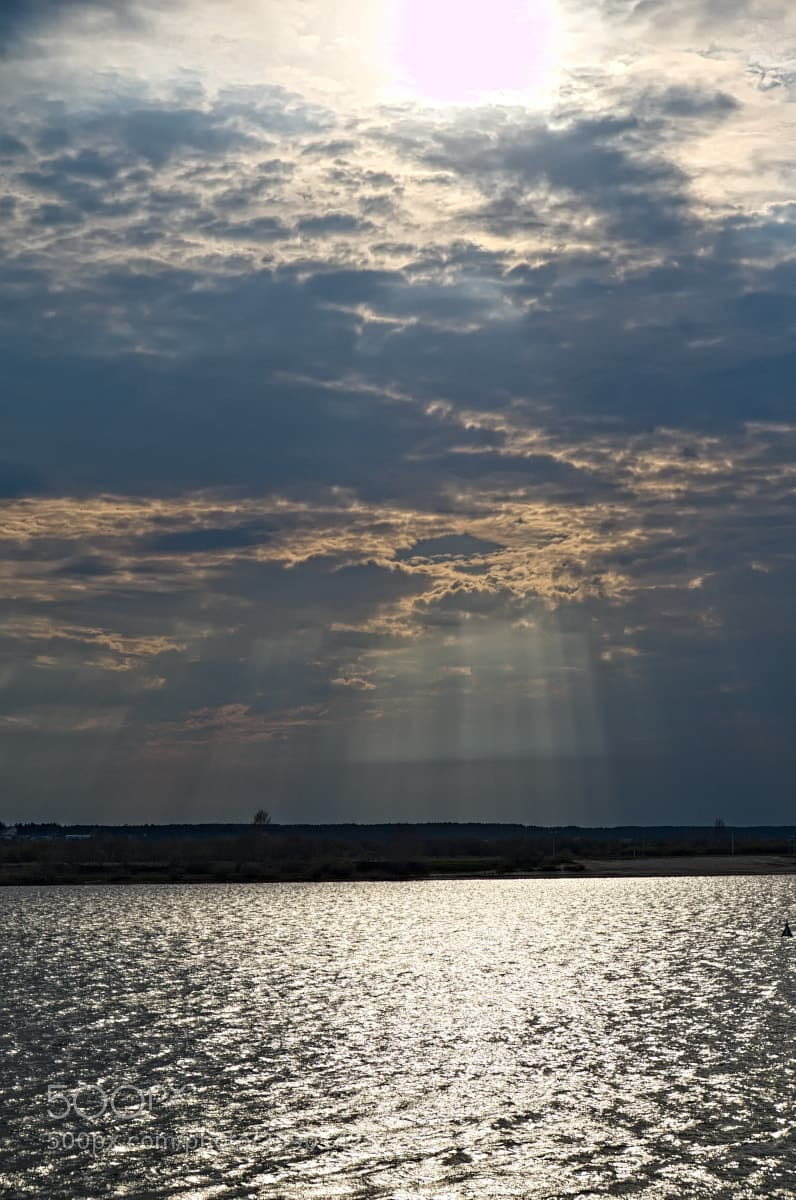 Fujifilm X-E1 sample photo. May river sun and photography