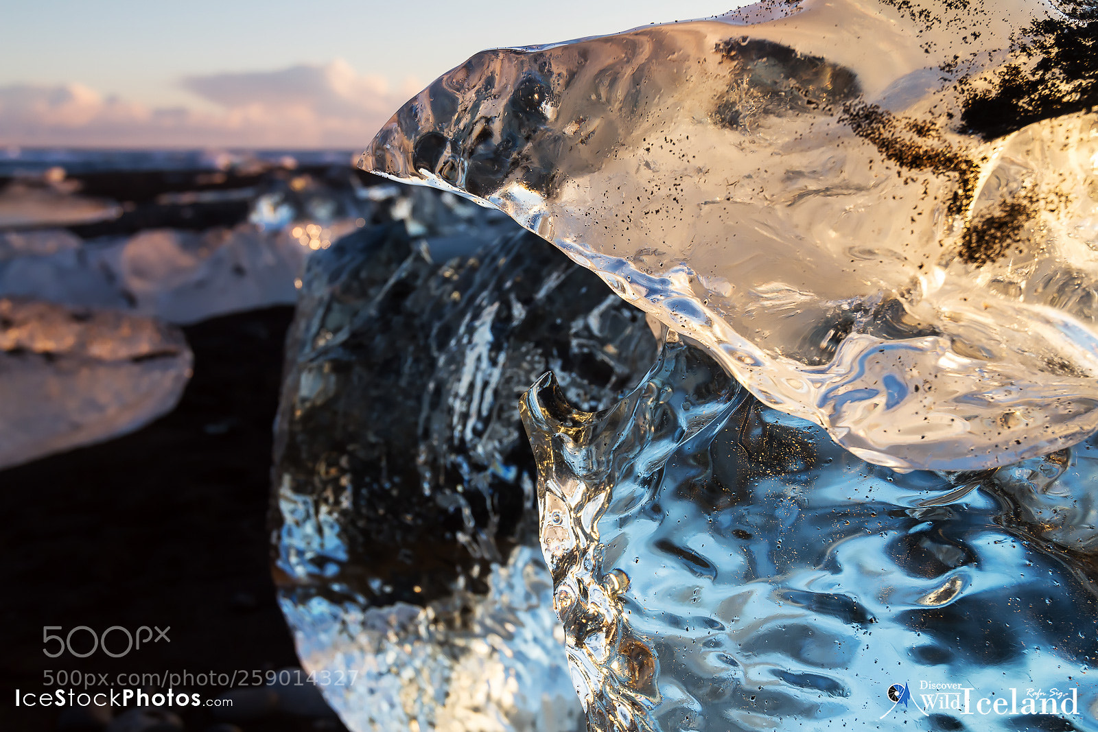 Canon EOS 7D sample photo. Shining ice cube at photography
