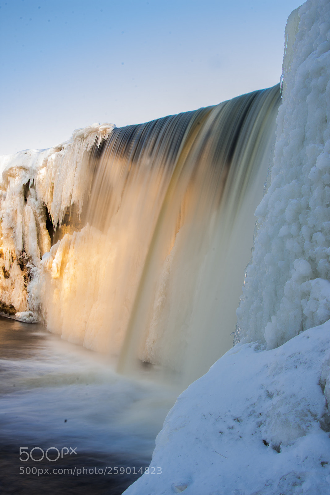 Nikon D7200 sample photo. Waterfall photography