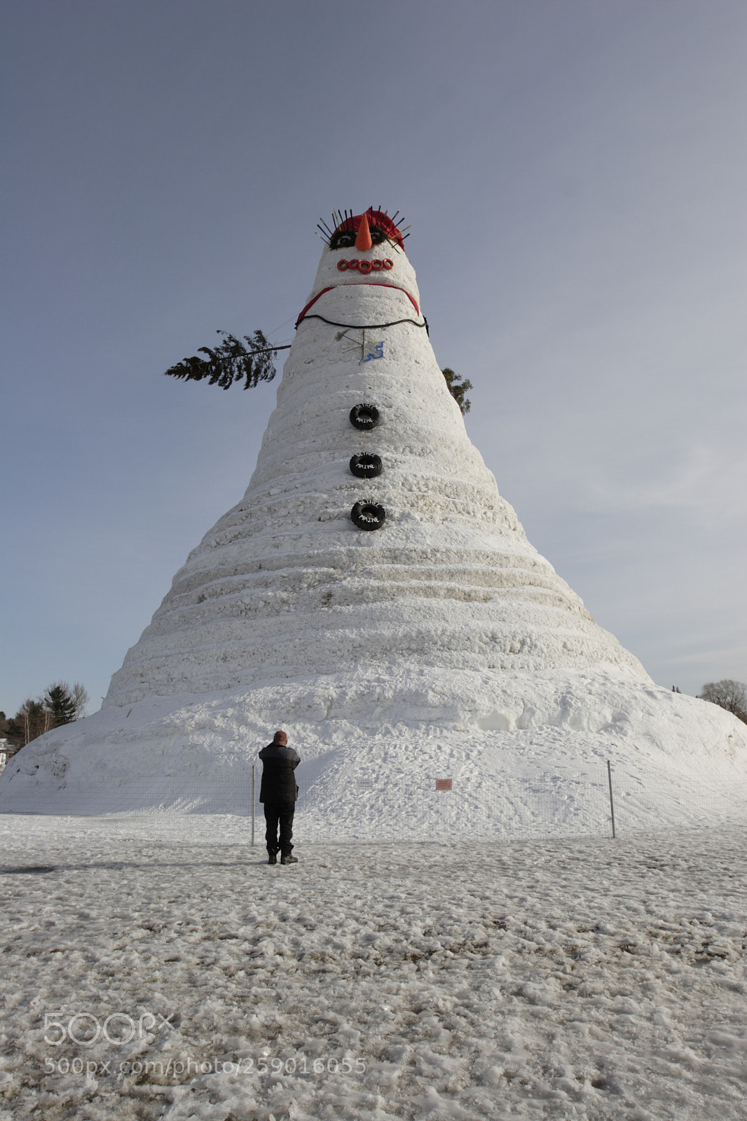 Canon EOS 20D sample photo. Bethel snow woman photography