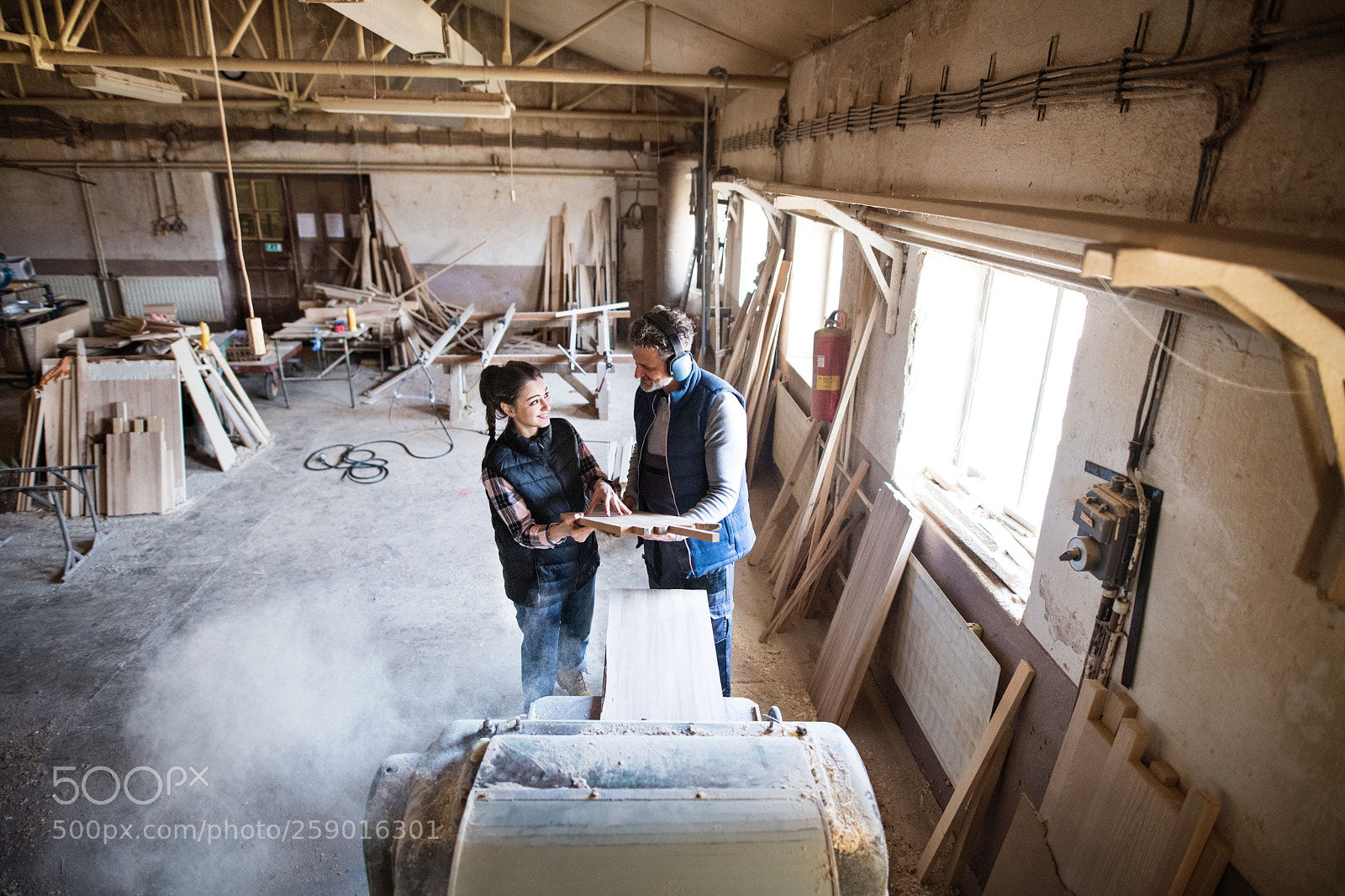 Nikon D5 sample photo. Man and woman workers photography