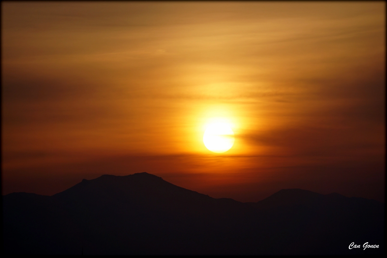 Sony E 55-210mm F4.5-6.3 OSS sample photo. Sunrise. on the road,  qazvin, iran. photography