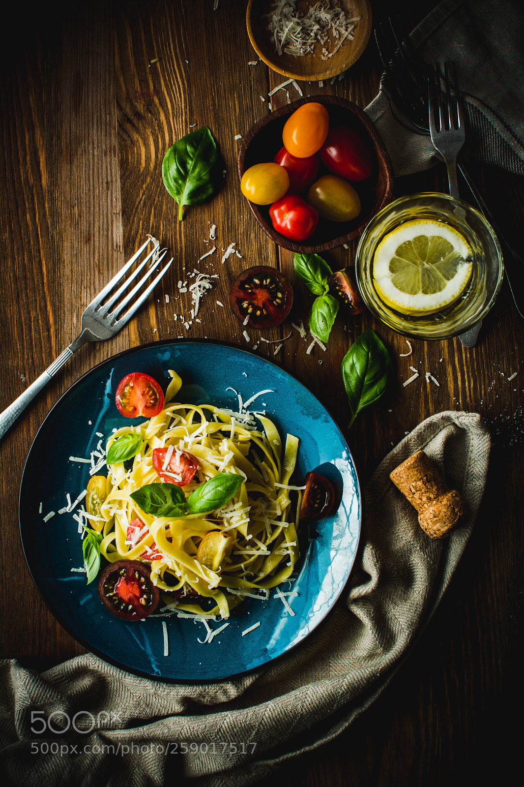 Nikon D5200 sample photo. Tagliatelle pasta photography