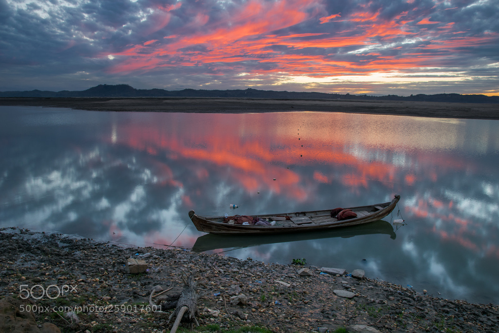 Nikon D5300 sample photo. Amazing sunset along irrwaddy photography