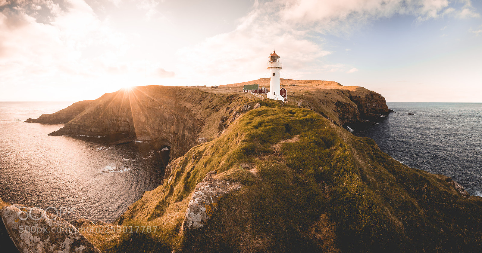 Sony a7 II sample photo. Akraberg lighthouse photography