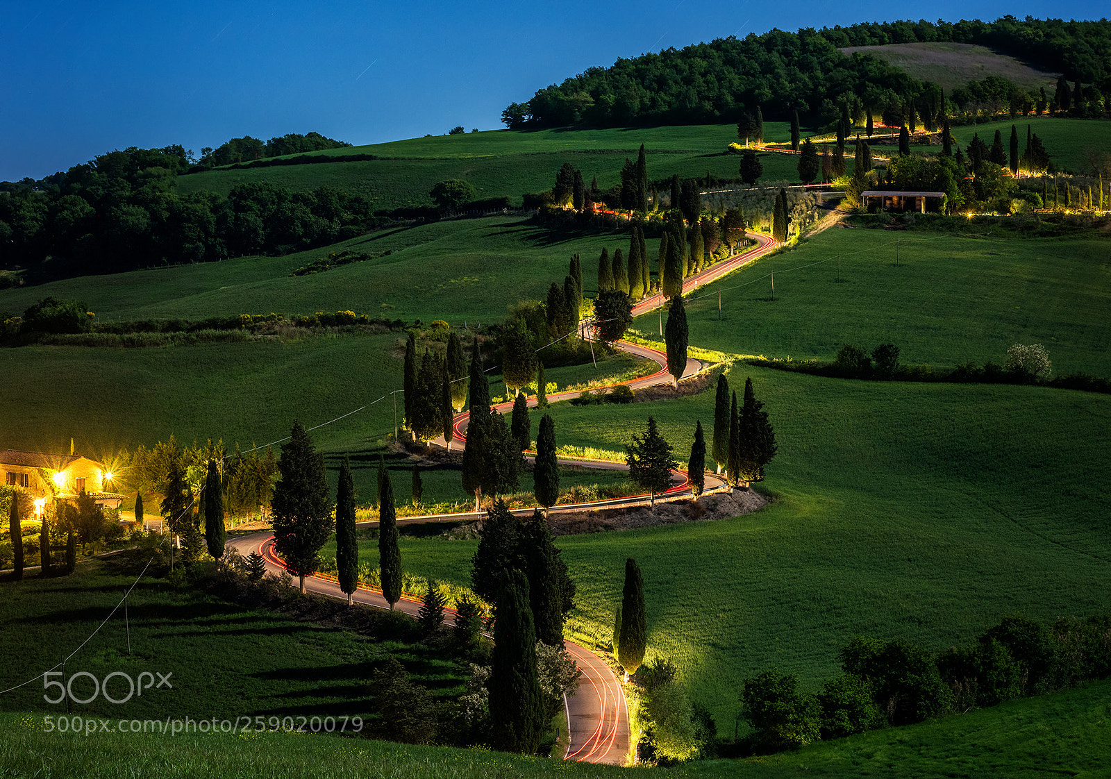 Nikon D810 sample photo. Night in tuscany photography